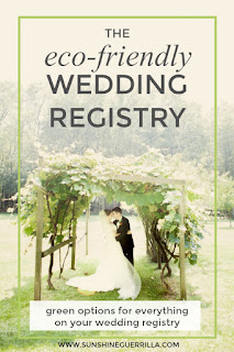 the eco friendly wedding registry