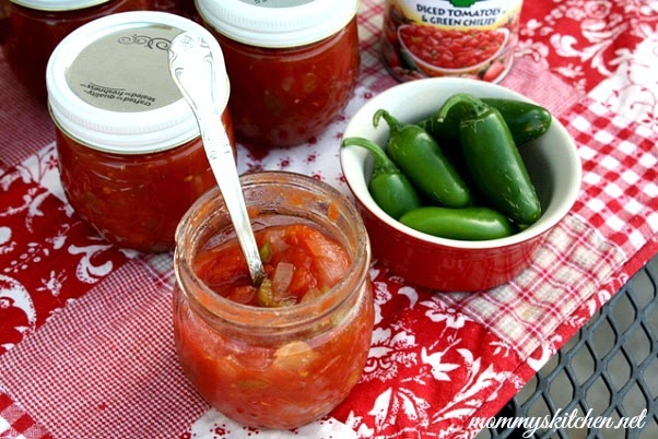 DIY Homemade Rotel (Tomatoes & Green Chilies) | Mommy's Kitchen ...