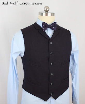 11th Doctor "anniversary" waistcoat sewing pattern