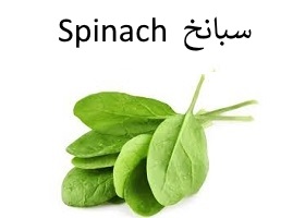 سبانخ : Spinach