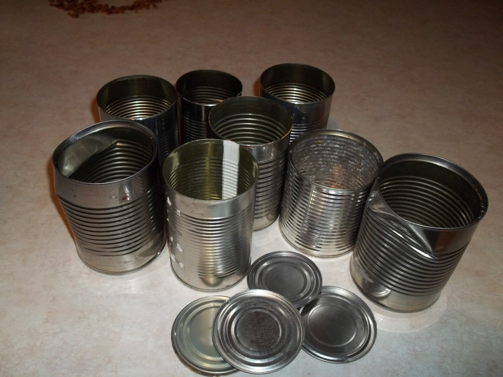 Life is a Journey Tin Cans