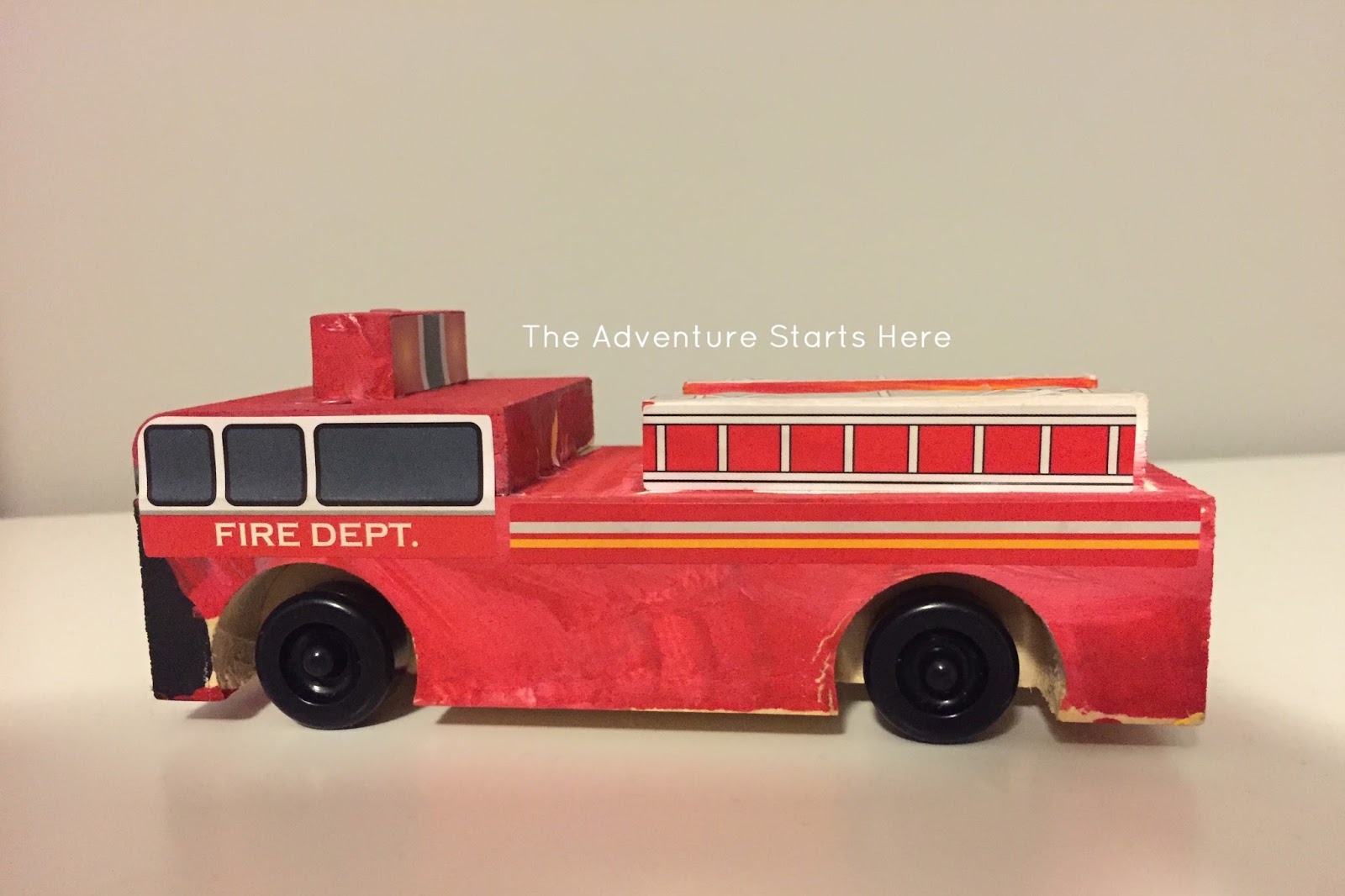 The Adventure Starts Here Home Depot Kids Workshop Fire Truck