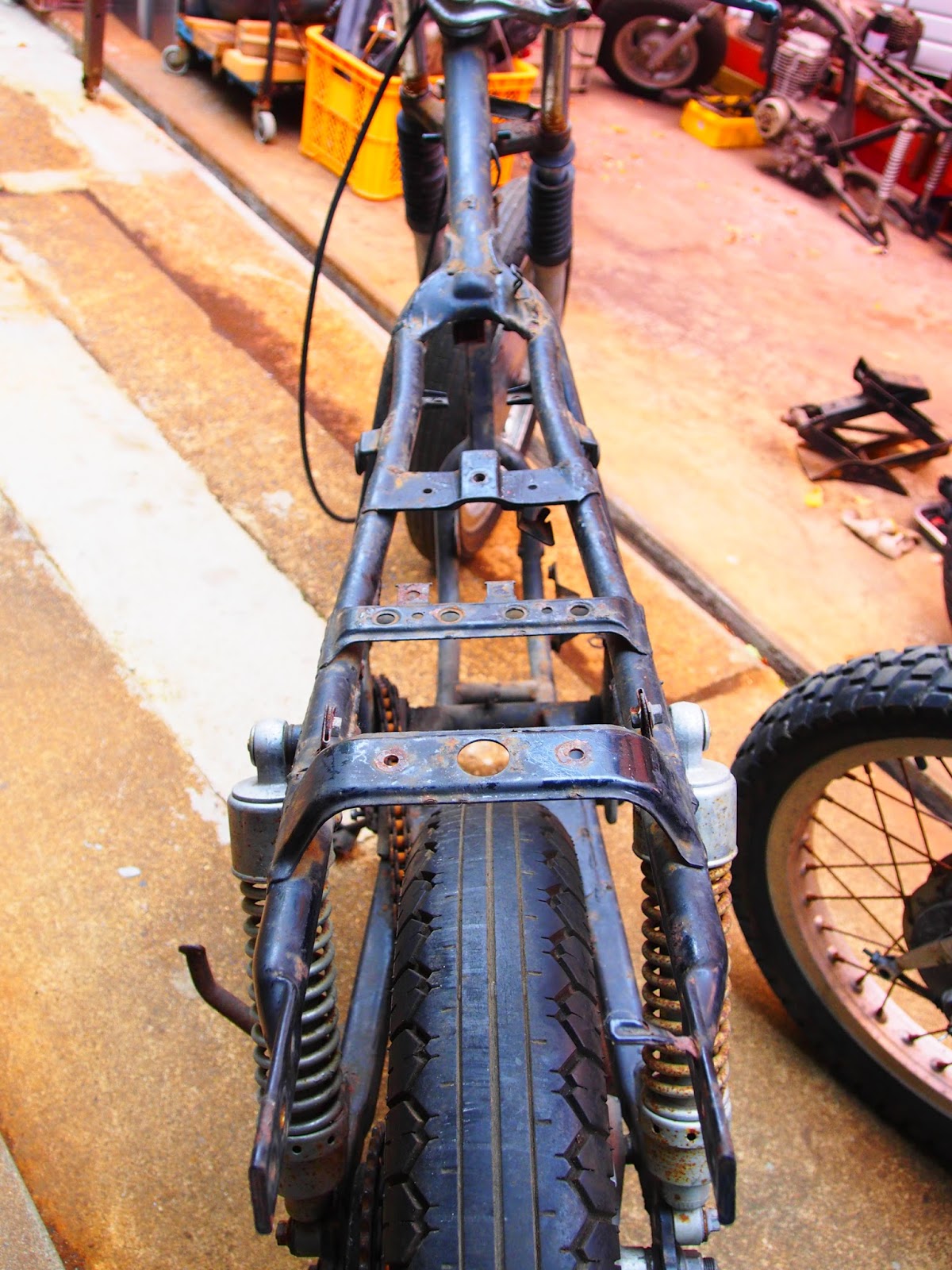 Deepでfunnyなmonkeycustom Tandem Motorcycle Silk Road Ct250s 06