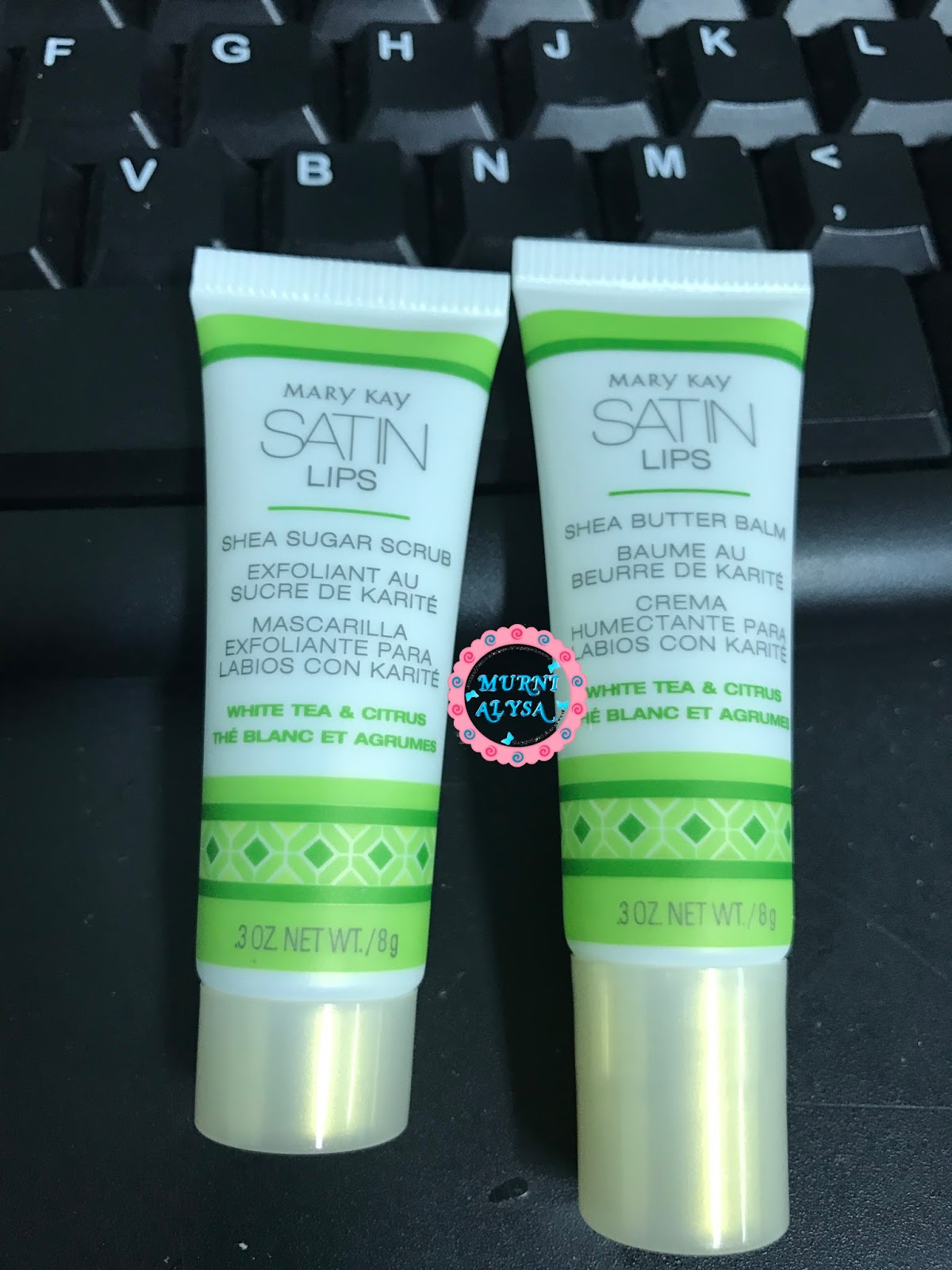 Coretan Murni Alysa Mary Kay Lips Scrub & Lips Balm untuk Masalah