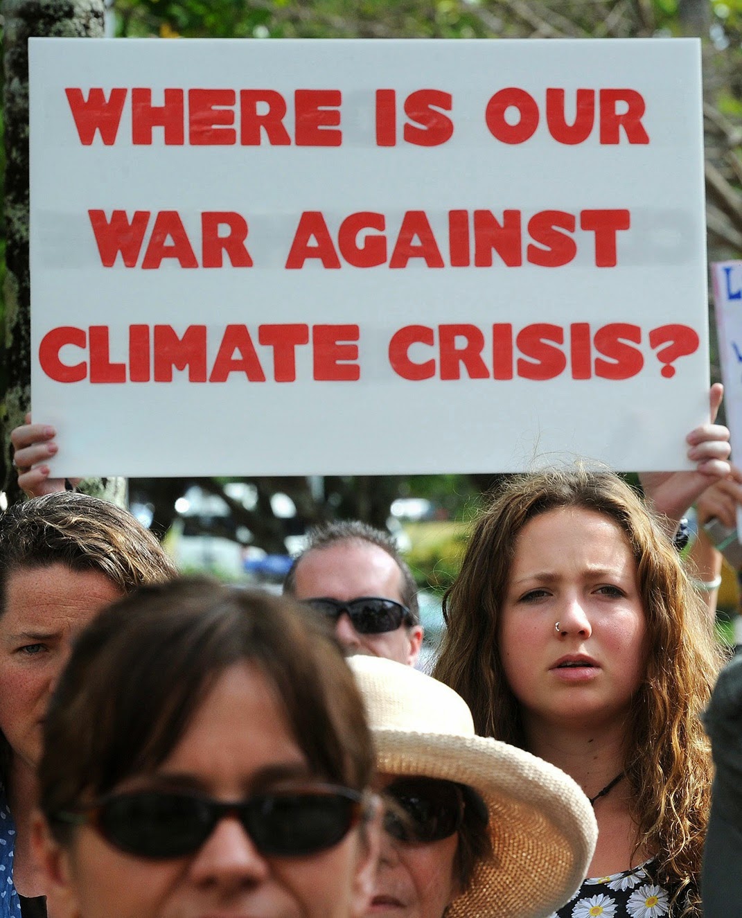 Where is our War On Climate Change?