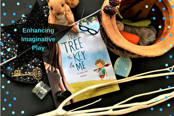 Enhancing imaginative play with Librio personalised book the tree the key and me