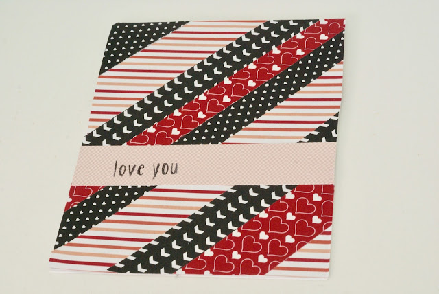 Handmade patchwork card by BayMoonDesign