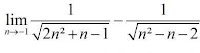 lim 1/(sqrt(2*x*x+x-1))-1/(sqrt(x*x-x-2)) n tent vers (-1) 