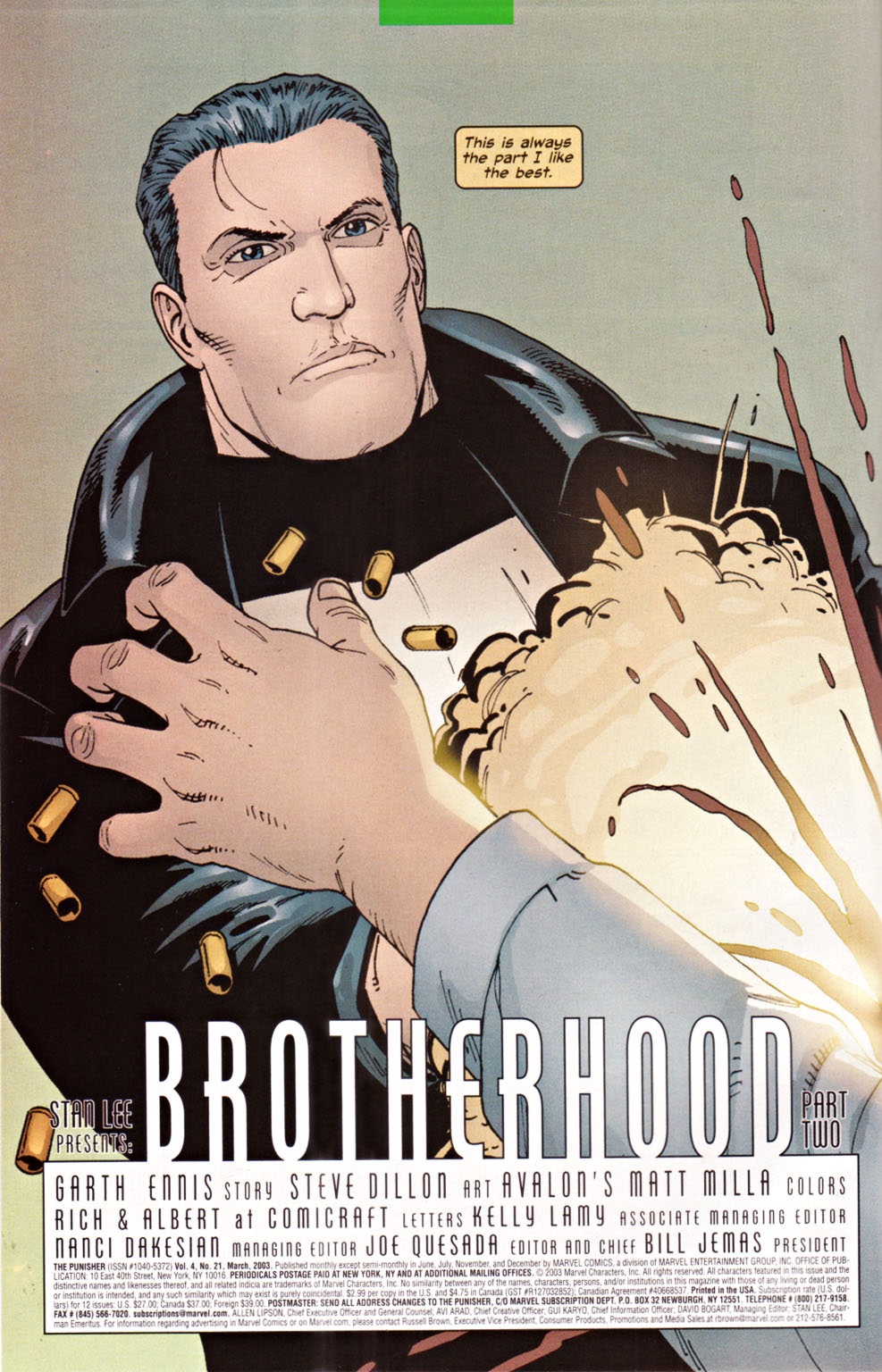 Read online The Punisher (2001) comic -  Issue #21 - Brotherhood - 3