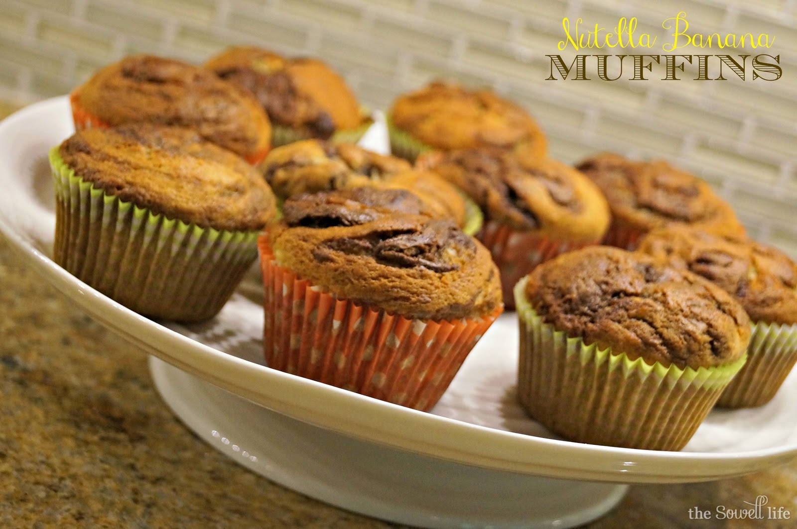 Sowell Life: What I&amp;#39;m Baking... Nutella Banana Muffins