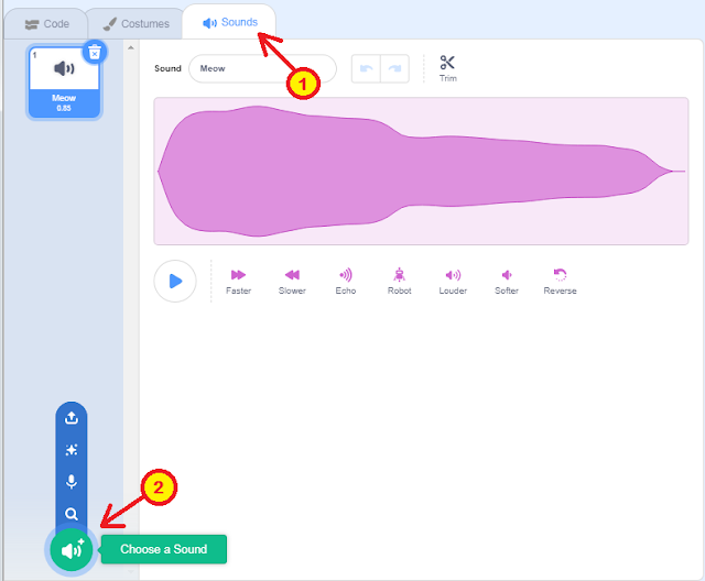 TD Scratch Part 5 Menyisipkan Audio Game Scratch TUTORIAL OKEGURU