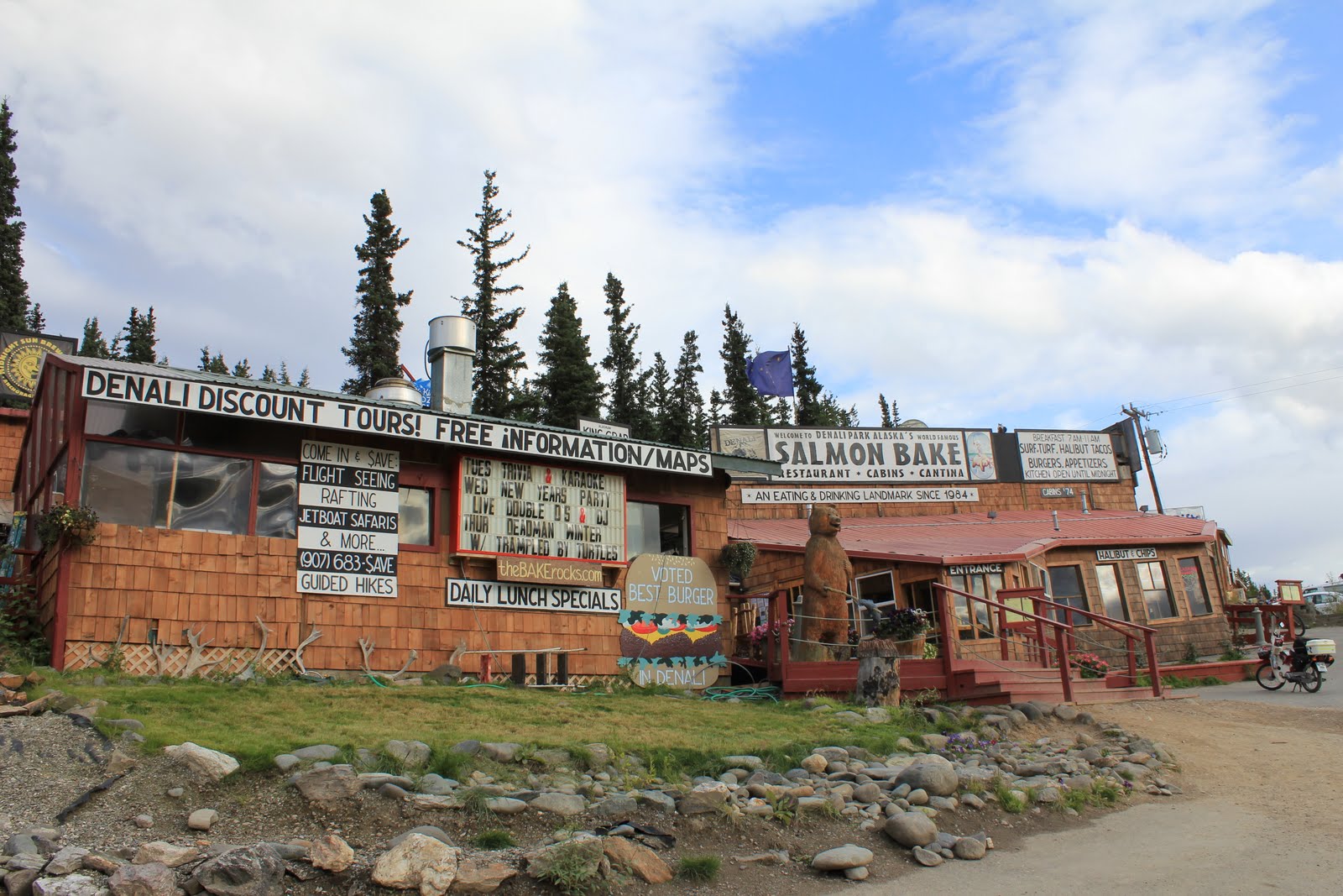 Life is Beautiful Denali Salmon Bake