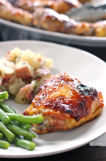 Two Ingredient Crispy Oven Baked Bbq Chicken Oven Baked Bbq Chicken ...
