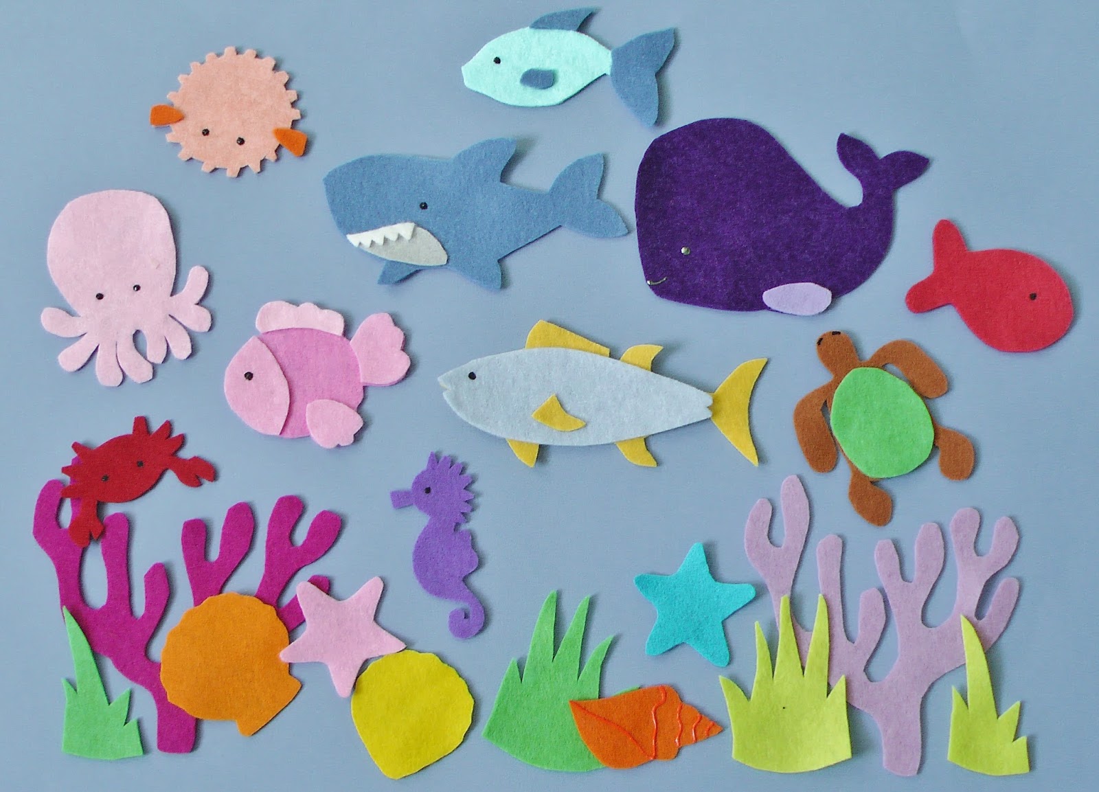 Flannel Board Fun Ocean Set Update