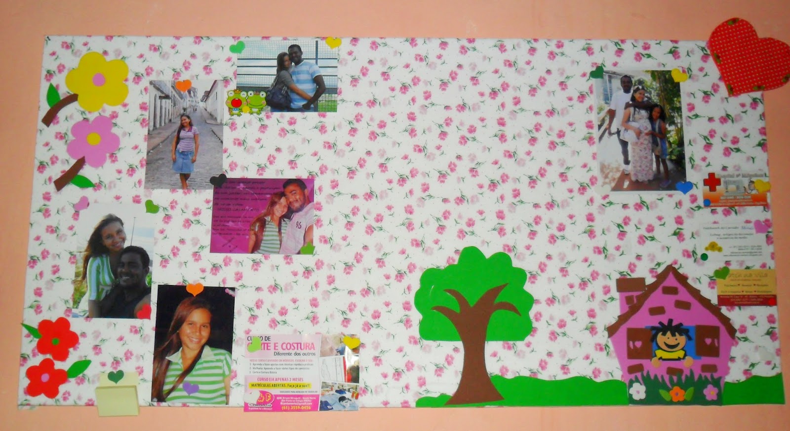 Eliza Art's: Painel de fotos em isopor