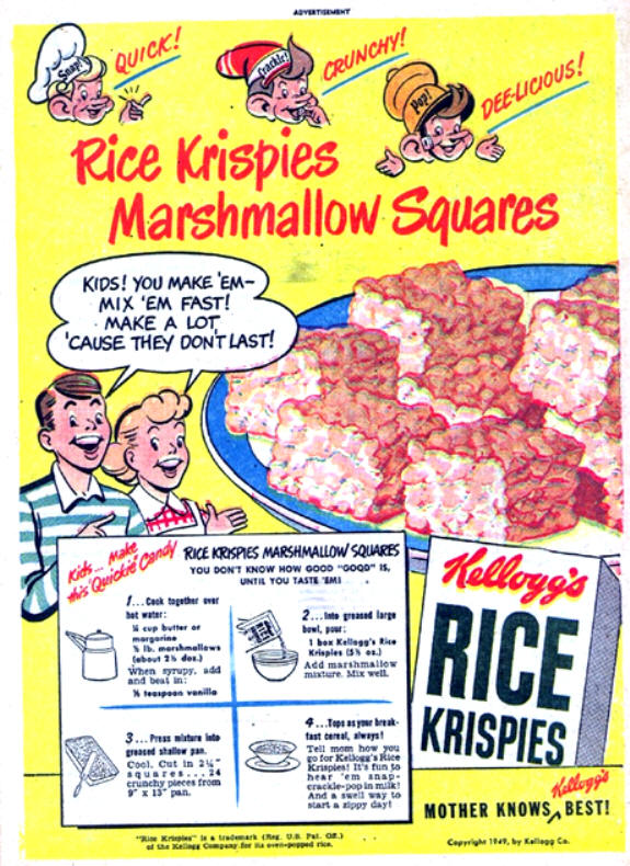 College Crispies For Lovers of Rice Crispy and Cereal Treats