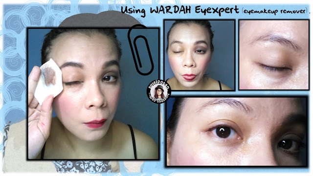 Menggunakan WARDAH EyeXpert - Eye Makeup Remove