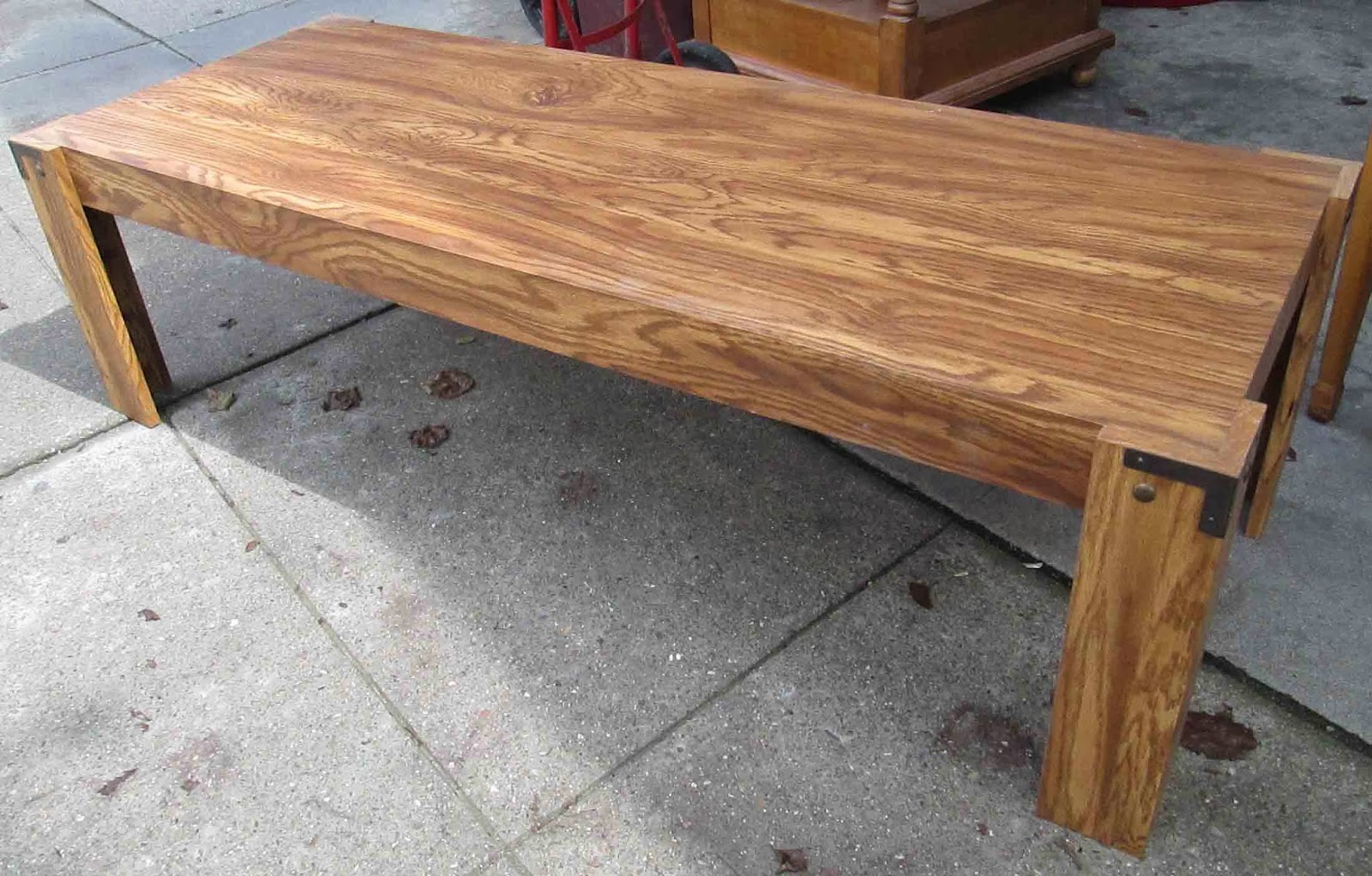 UHURU FURNITURE & COLLECTIBLES SOLD Long Sturdy Coffee Table 15