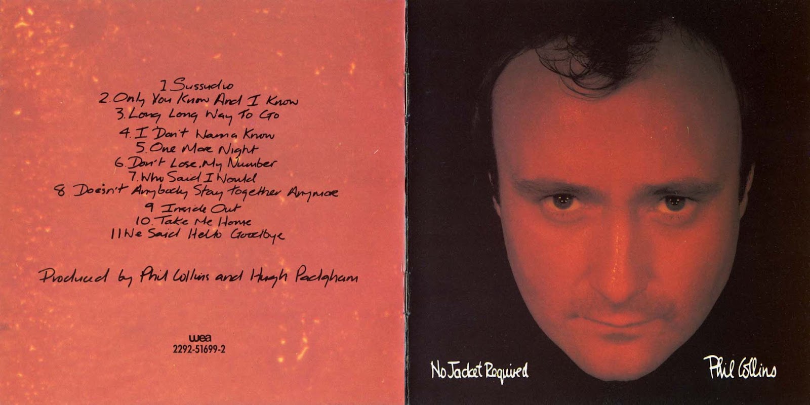 Phil Collins No Jacket Required (1985)