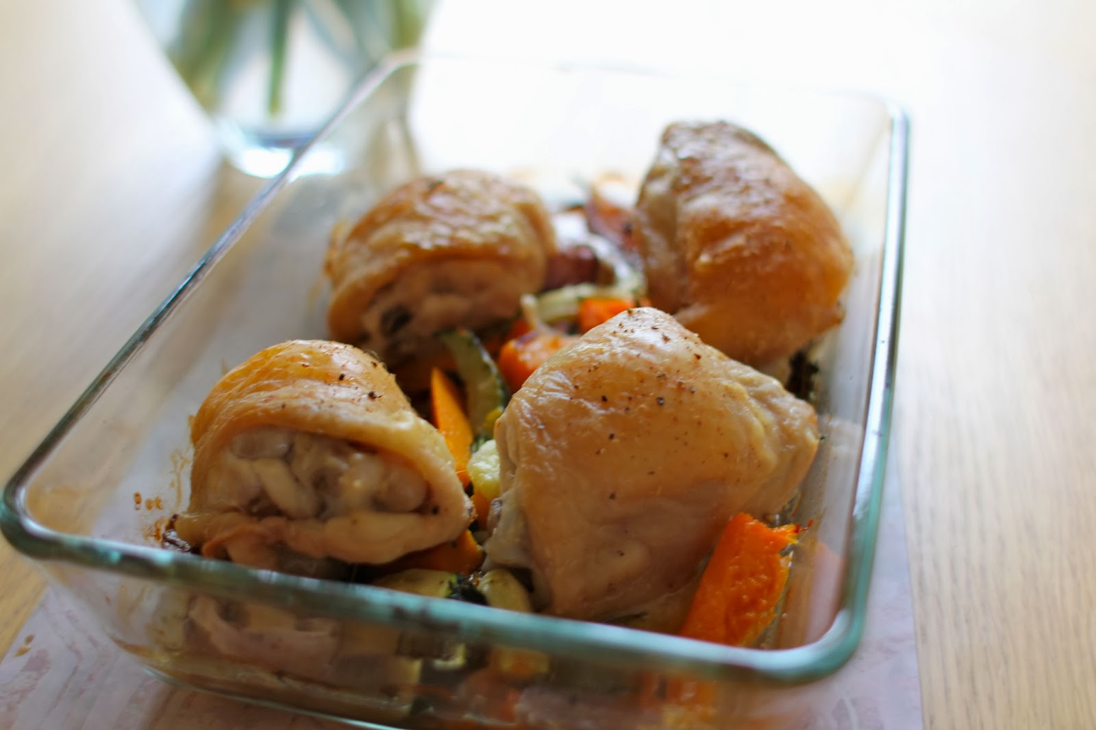 mamacook: Chicken Tray Bake, a thrifty meal for the family
