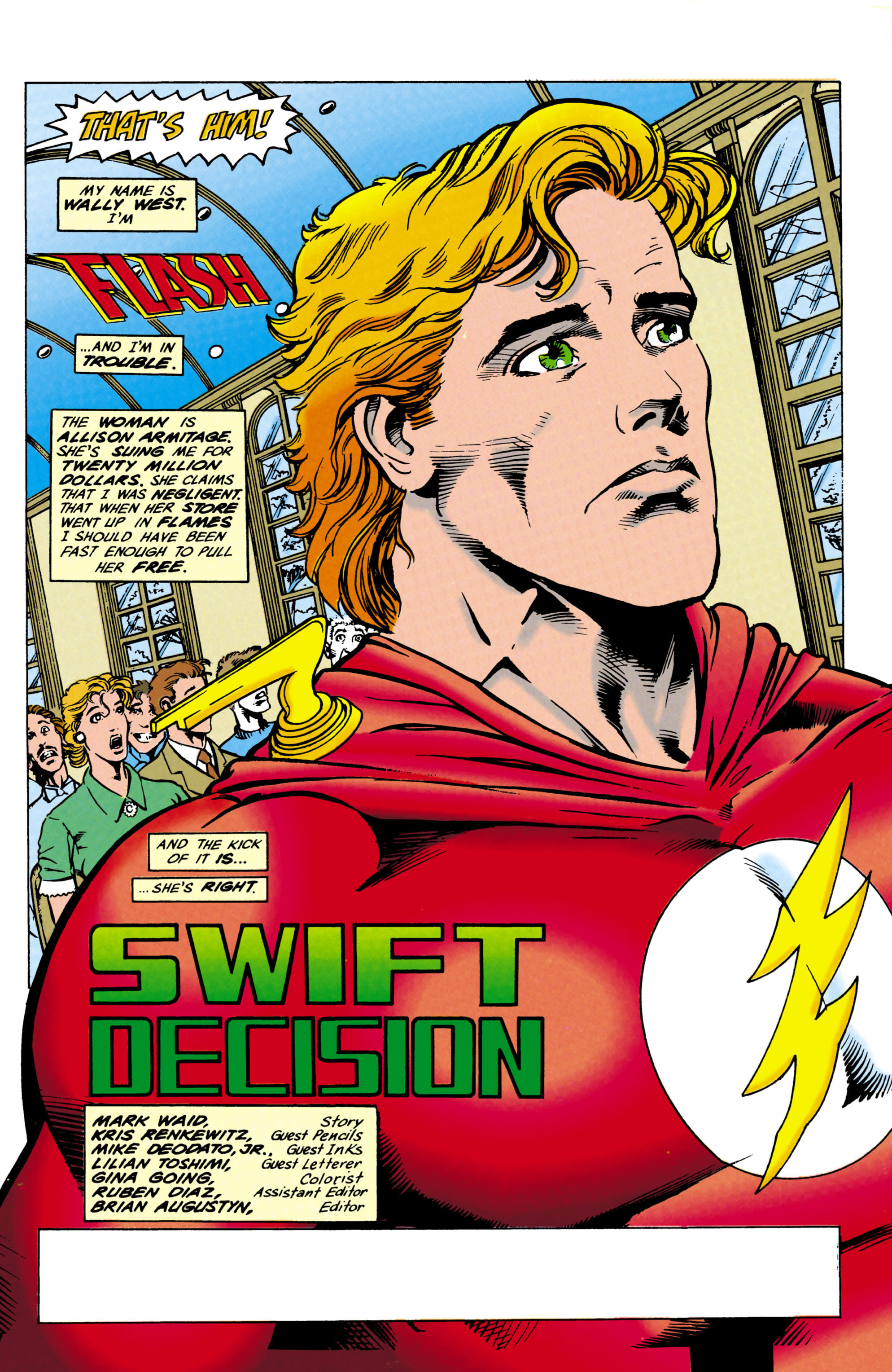 The Flash (1987) issue 89 - Page 4