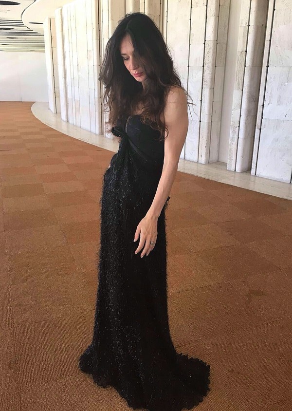 Alta Moda: Francesca Schiavo ha indossato un abito Michele Miglionico Haute Couture