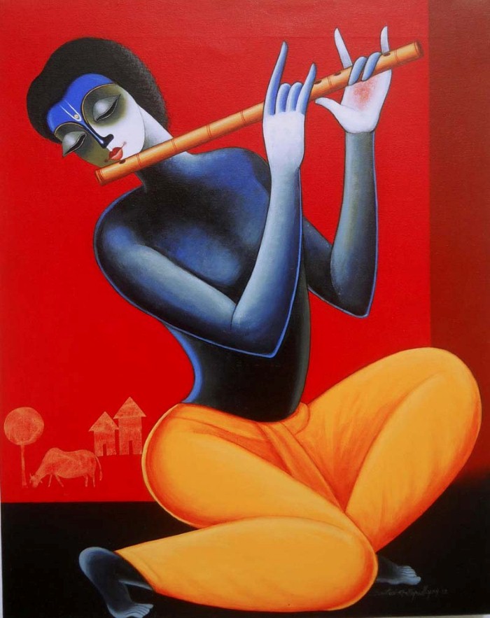 Santosh Chattopadhyay Индийский художник