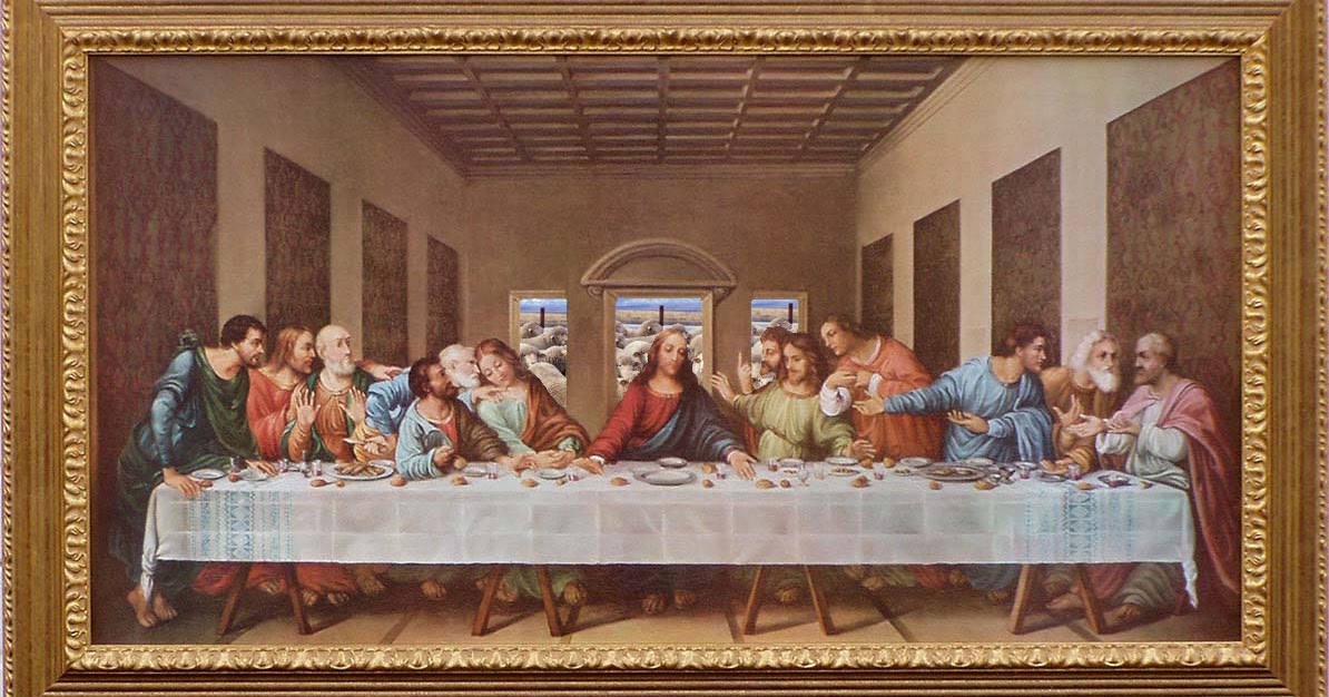 Da Vinci's Last supper "THE TRUTH" Da Vinci's Last supper "THE TRUTH" jpg (1194x626)