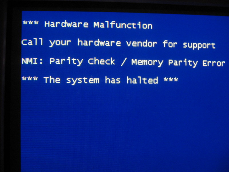 Windows hardware error