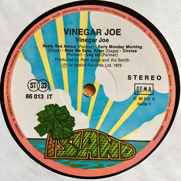 johnkatsmc5 Vinegar Joe “Vinegar Joe” 1972 UK Prog Blues Rock,Classic
