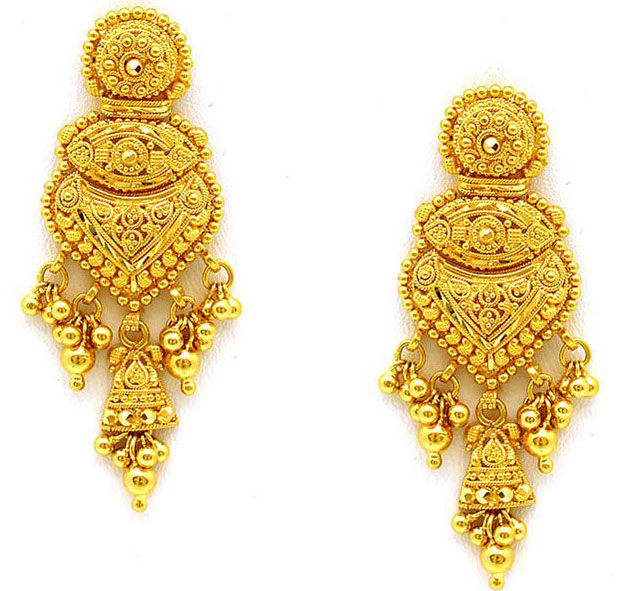 Buy Steorra Jewels Traditional Wedding Style Golden Pearl Kundan Earrings  MaangTikka Set For Women (earrings for girls) at Amazon.in