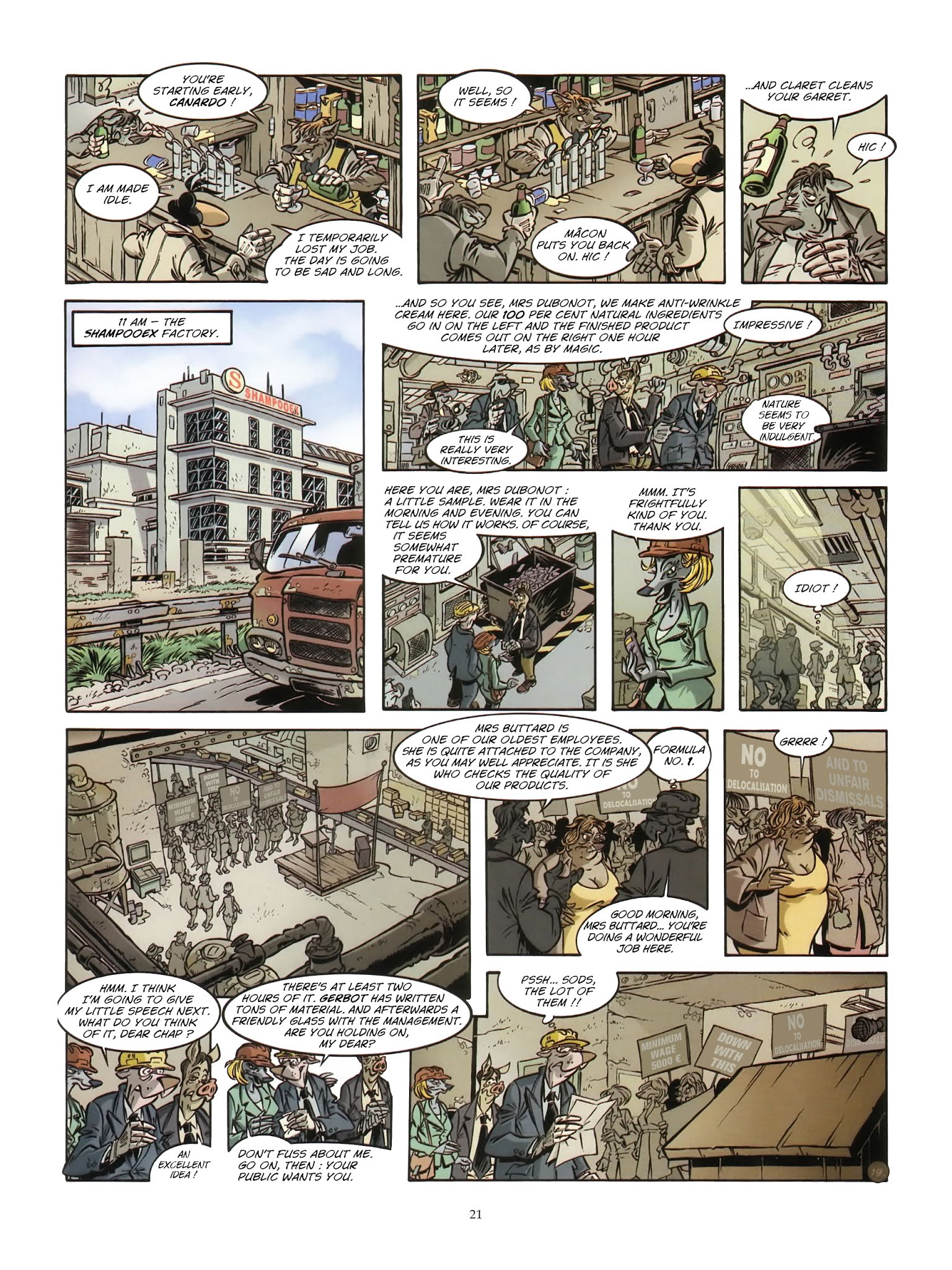 Read online Une enquête de l'inspecteur Canardo comic -  Issue #17 - 23