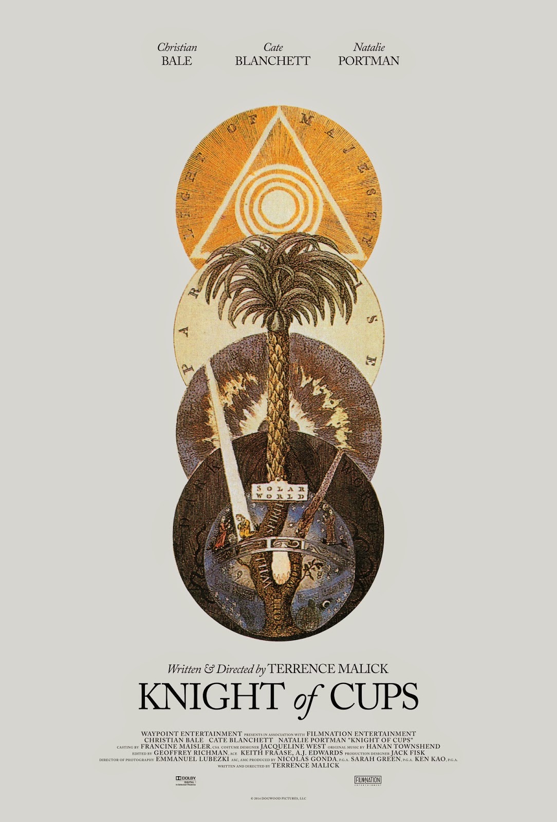 Terrence Malick's Knight of Cups Film Poster