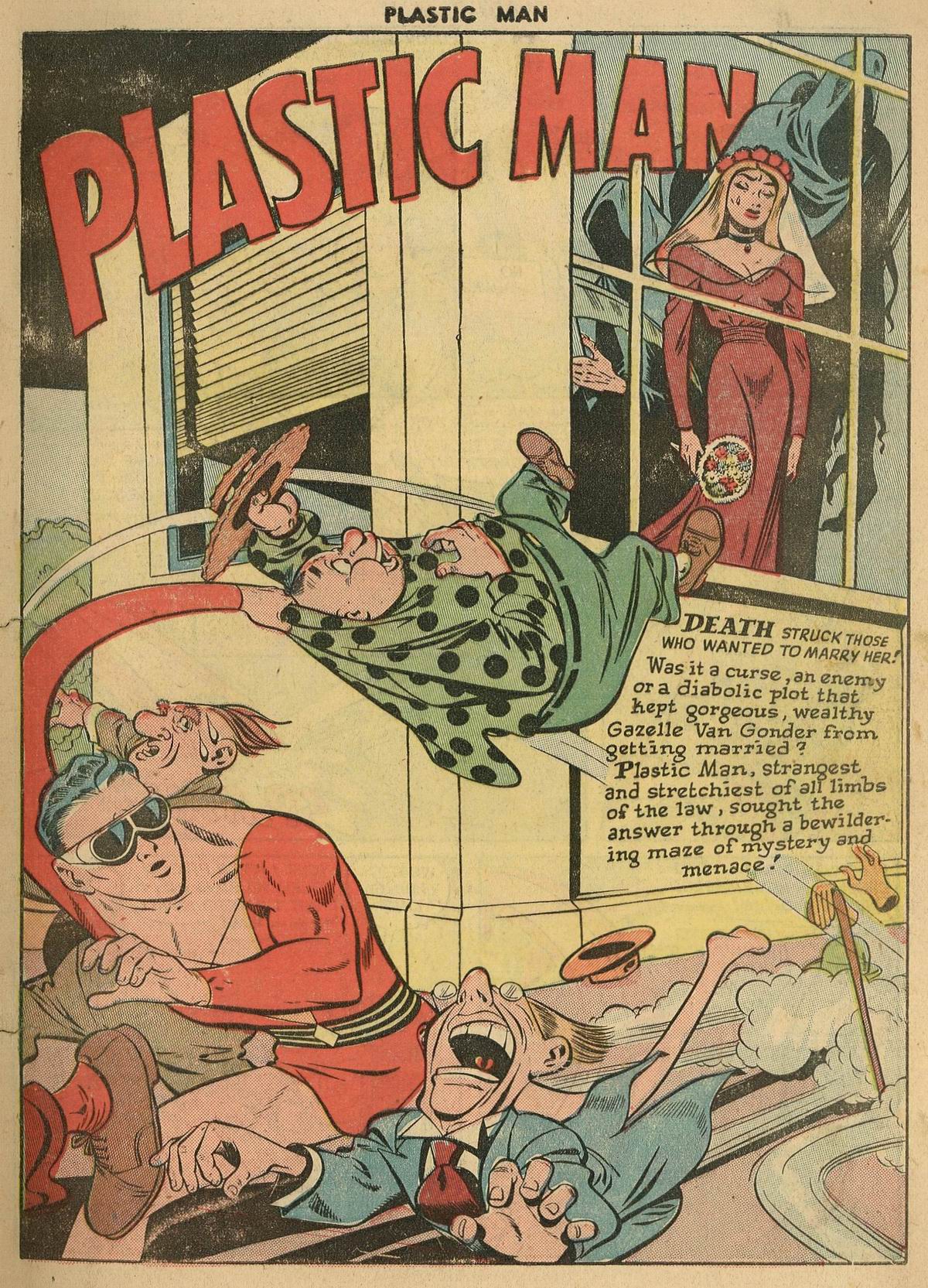 Read online Plastic Man (1943) comic -  Issue #16 - 4