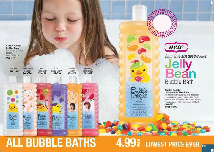 Avon Canada Montreal. Avon Bubble Bath and advantages.