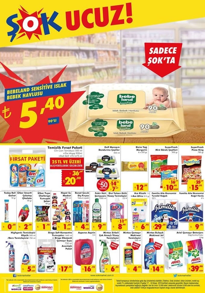 1723 NİSAN 2019 ŞOK AKTÜEL ÜRÜNLER KATALOĞU