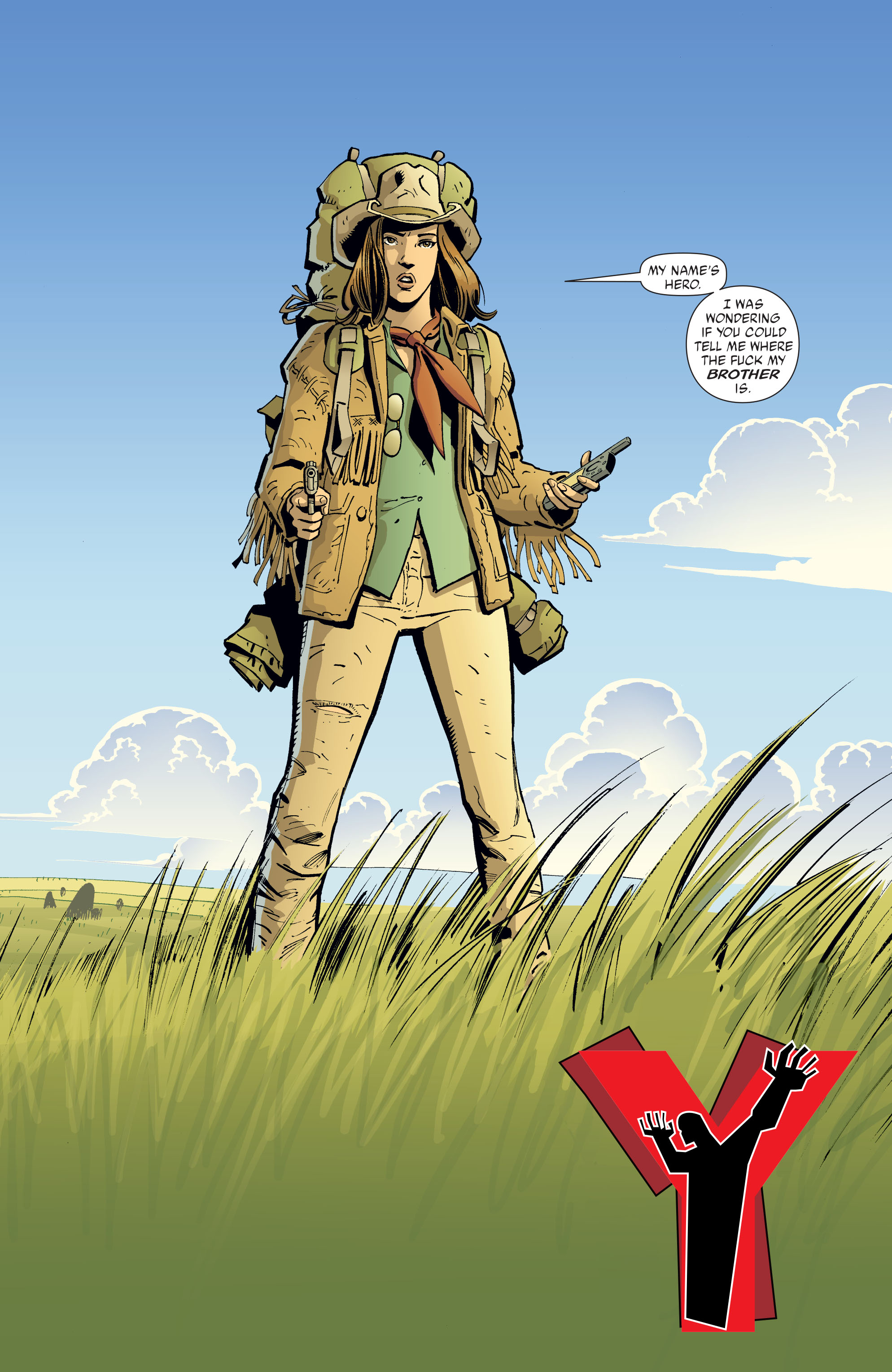 Read online Y: The Last Man (2002) comic -  Issue #23 - 23