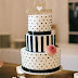 40 bolos de casamento divertidos e criativos com bolinhas!