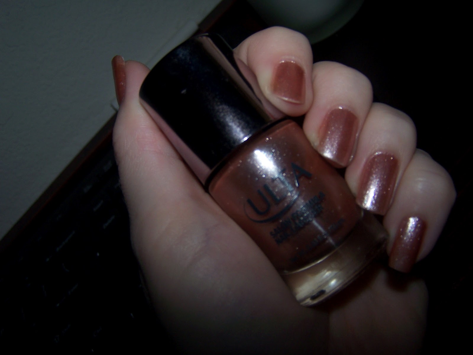 to pAris with love... Quit Metaling by ULTA *Rose Gold