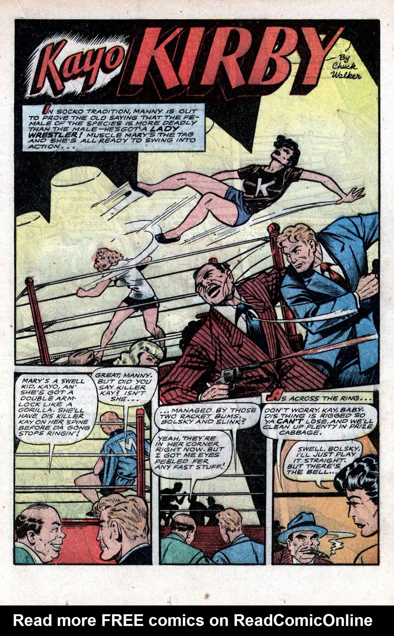 Read online Fight Comics comic -  Issue #54 - 21