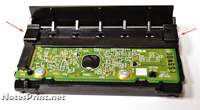 Замена печатающей головки epson l800