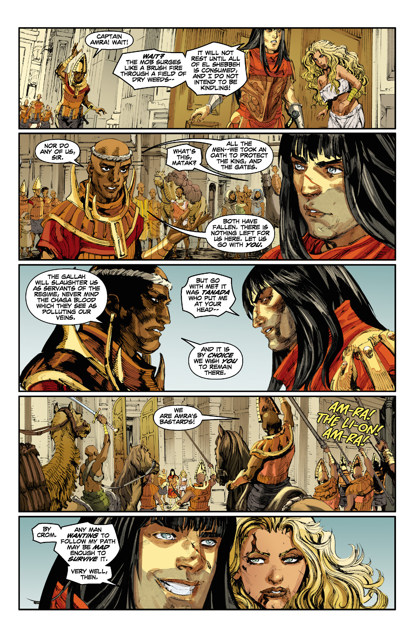 Read online Conan the Avenger comic -  Issue #6 - 22