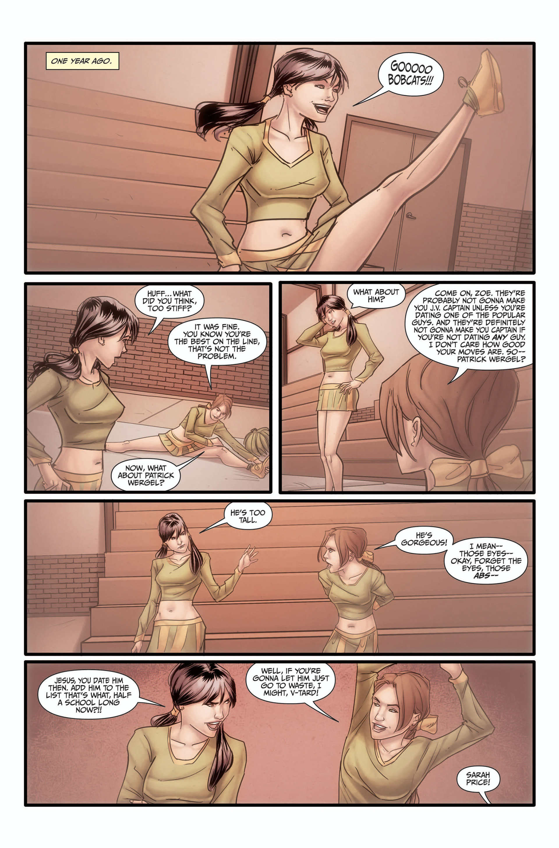 Read online Morning Glories comic -  Issue #7 - 10