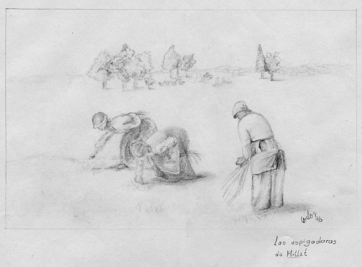 Today in Social Sciences... The Gleaners, by JeanFrançois Millet