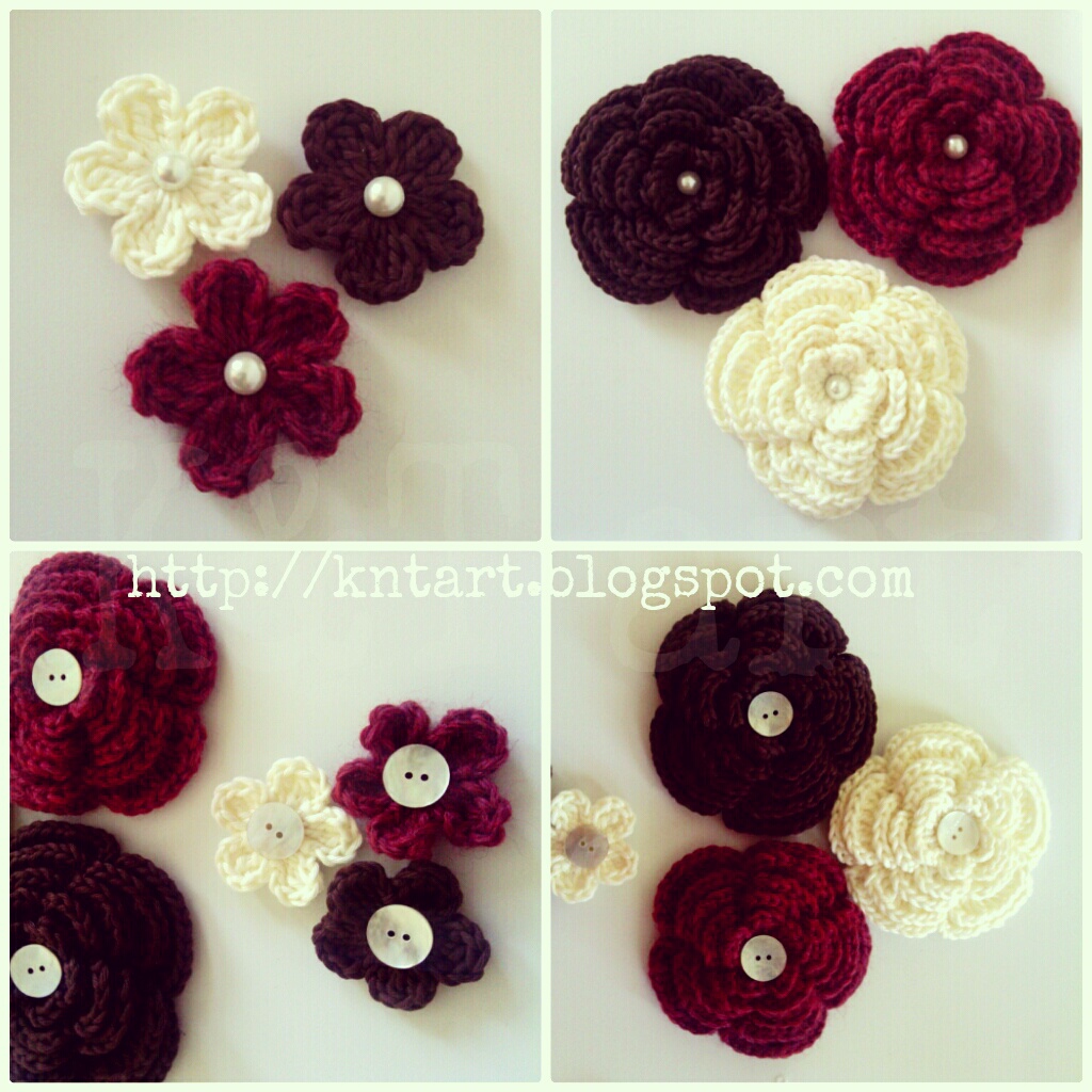 Ergahandmade Crochet Flower + Free Pattern Step By Step
