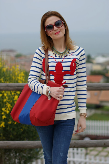 Lobster sweater and new Firmoo sunglasses | Fashion and Cookies ...