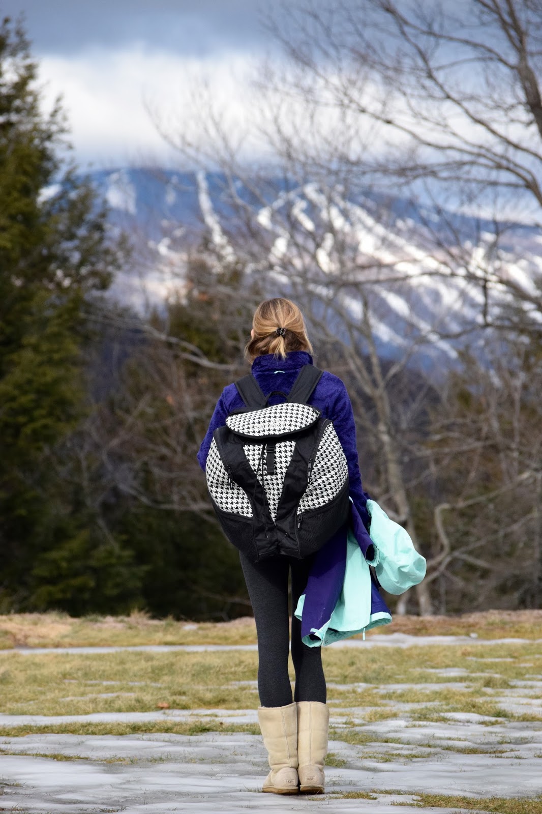 Today's post is all about what I wore this past weekend at Okemo. In