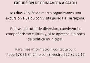 EXCURSION DE PRIMAVERA A SALOU. MAR-17