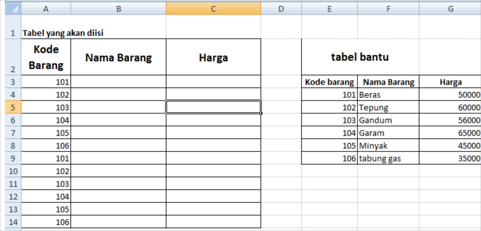 Tuliskan Rumus If Dan Vlookup Serta Apa Perbedaannya Tips Membedakan