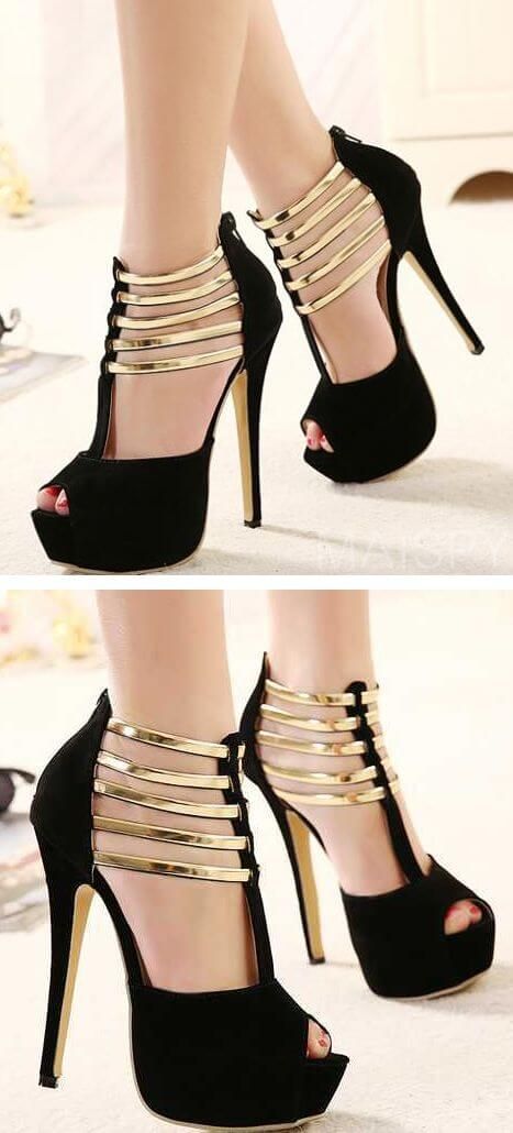 I want these cute high heels! Fashion shoes - Fashiontrends4everybody